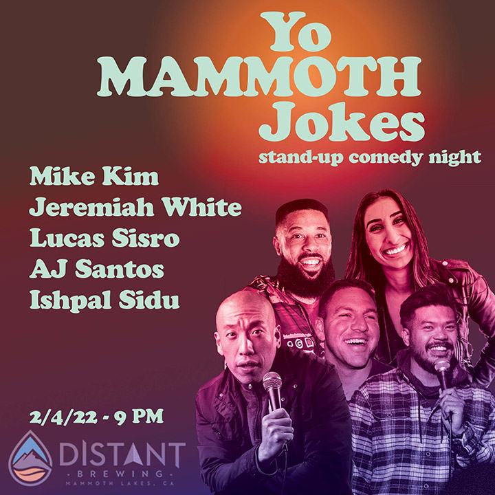 comedy at distant brewing mammoth lakes