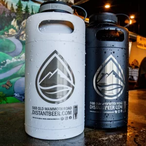 64oz Growler from Distant Brewing 2025 version