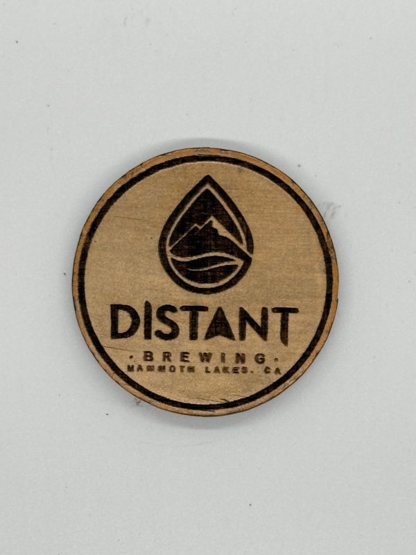 Distant Brewing basic logo magnet