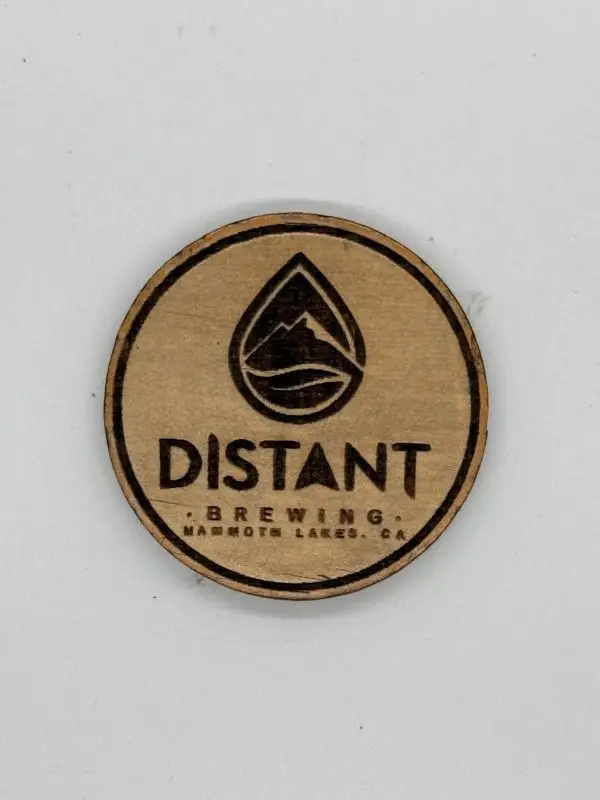 Distant Brewing basic logo magnet