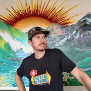 Corrupt Expedition Tee Shirt Distant Brewing Mammoth Lakes