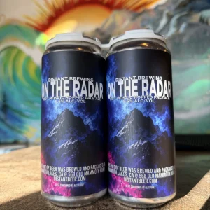 On the Radar a beer from Distant Brewing in Mammoth Lakes, CA