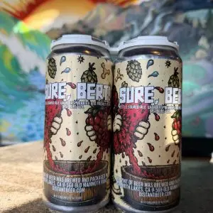 Sure, Bert! a beer from Distant Brewing in Mammoth Lakes, CA