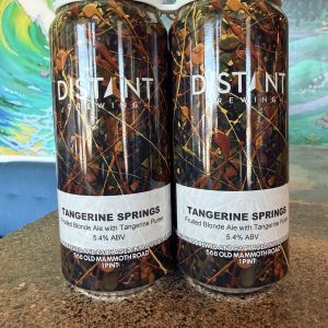 Tangerine Springs Fruited Blonde Ale Distant Brewing