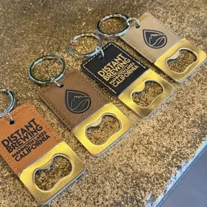 Distant Brewing Keychain Bottle Opener All Colors