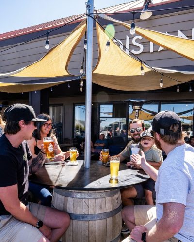 Social Distanting Barrel Garden