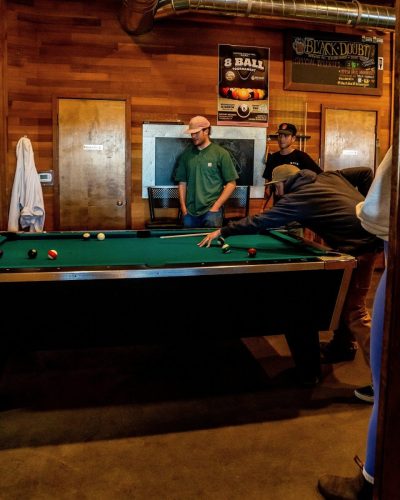 Distant Brewing's Taproom in Mammoth Lakes, CA.